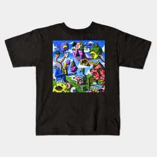 Another Psychedelic Album Cover Kids T-Shirt